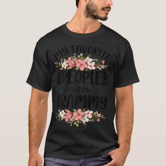 T-shirt Les FEMMES Mes Gens Préférés M'Appelent Grammy Mèr