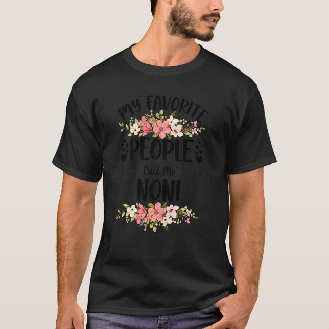 T-shirt Les femmes mes gens préférés me traitent de non-i  (Devant)