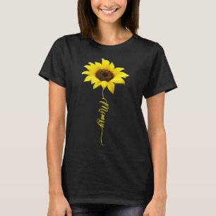 T-shirt Les femmes Mimsy Sunflower Famille Cadeau