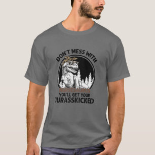 T-shirt Les Femmes Ne Mess Avec Nursesaurus Youll Obtenir