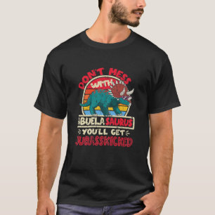 T-shirt Les femmes n'ont pas de mal avec Abuela Saurus I J