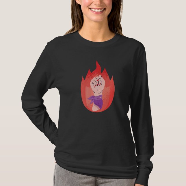 T-shirt Les femmes peuvent motiver l'inspiration (Devant)