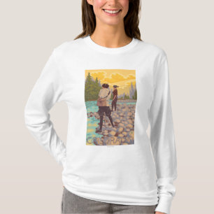 T-shirt Les femmes pilotent FishingColorado