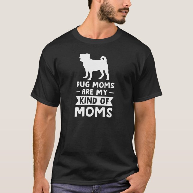 T-shirt Les Femmes Piogent Les Moms Sont Mon Genre De Plug (Devant)