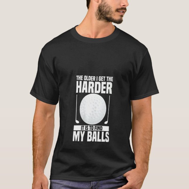 T-shirt Les Femmes Plus Âgées, J'Ai Plus De Difficulté À T (Devant)