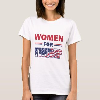 T-shirt Les femmes pour Trump