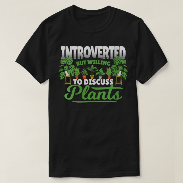 T-shirt Les femmes présentées mais disposées à discuter de (Design devant)