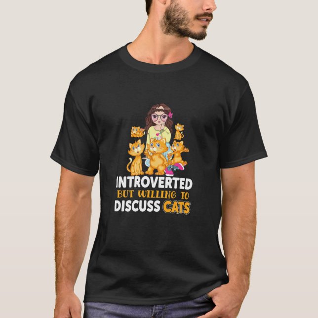 T-shirt Les Femmes Présentées Mais Disposées À Discuter De (Devant)