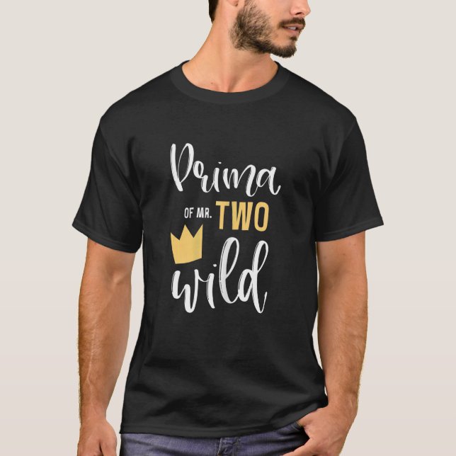 T-shirt Les Femmes Prima De Deux Fêtes Sauvages De 2E Anni (Devant)