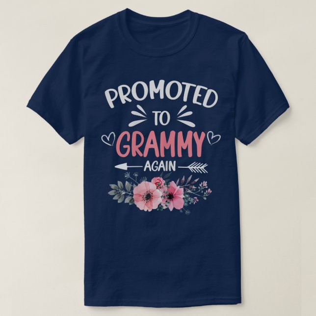 T-shirt Les femmes promues à Grammy de nouveau Fleur Nouve (Design devant)