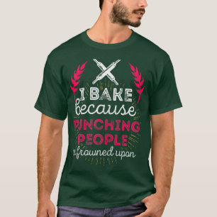 T-shirt Les Femmes Que Je Cuis Parce Que Puncher Les Gens