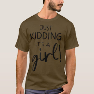 T-shirt Les femmes qui nient c'est une fille drôle Genre R