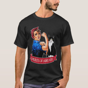 T-shirt Les Femmes Sans Enfants Votent Rosie Les Femmes Du