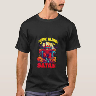 T-shirt LES FEMMES SE DÉPLACENT LE LONG DU SATAN V Cou