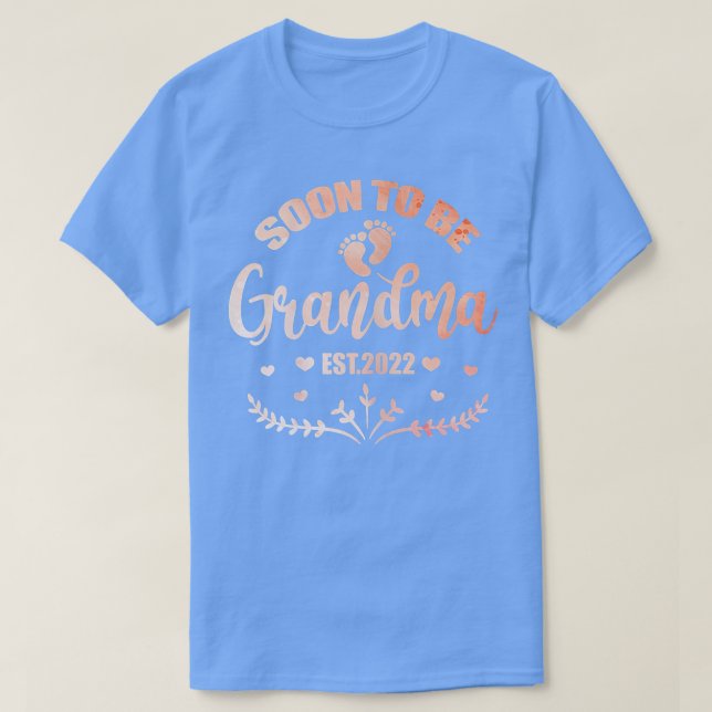 T-shirt Les Femmes Seront Bientôt Grand-Mère Est (Design devant)