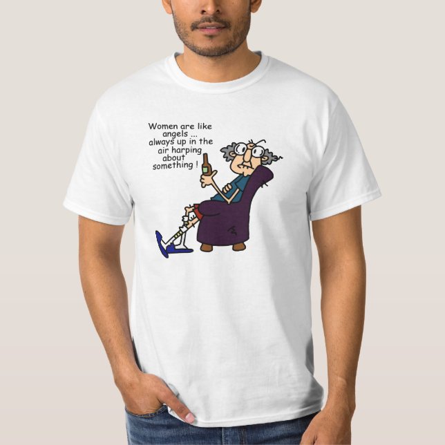 T-shirt Les Femmes Sont Comme Des Anges (Devant)