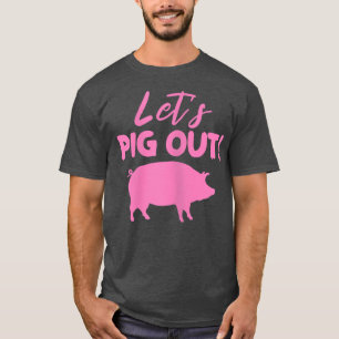 T-shirt Les femmes, sortons du cochon Propriétaire de coch