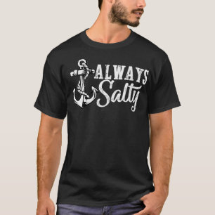 T-shirt Les femmes toujours salé Funky Sarcastic Beach Pri
