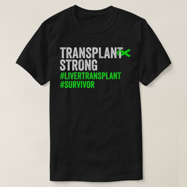 T-shirt Les femmes transplantent un vif foie Transplant Su (Design devant)