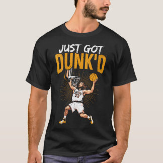 T-shirt Les Femmes Vient D'Avoir Dunk D Basketball Jesus