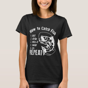 T-shirt Les femmes volent aussi la pêche à la mouche