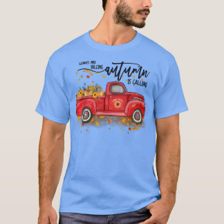 T-shirt Les feuilles Tombent L'Automne Appelle, Automne Ro