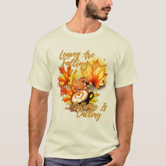 T-shirt Les feuilles Tournent... L'automne appelle