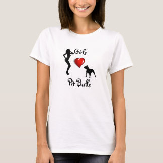T-shirt Les filles aiment les bulles