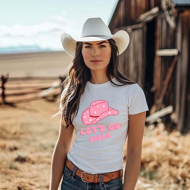T-shirt Les filles, allons-y les filles (Créateur téléchargé)