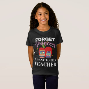 T-Shirt Les Filles Aspirationnistes Oublient La Princesse