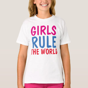 T-SHIRT LES FILLES AU COEUR DU MONDE