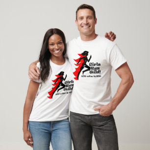 T-shirt Les filles courent le réservoir sauvage