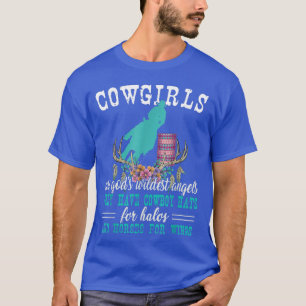 T-shirt Les Filles De Course De Barils Sont Les Dieux Les 