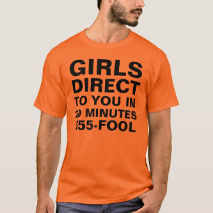 T-shirt Les filles de Las Vegas dirigent vers vous la