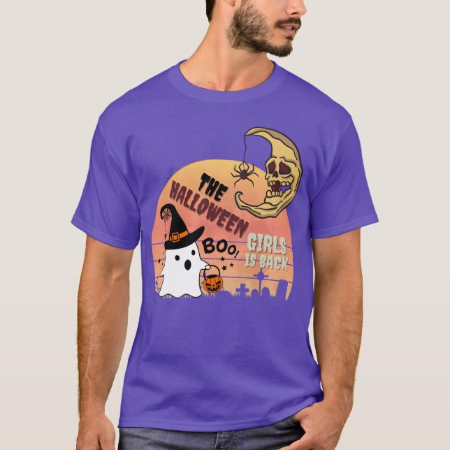 T-shirt Les filles d'halloween sont de retour (Devant)