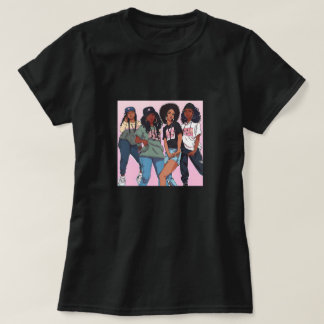 T-shirt Les filles du noyau des patineurs