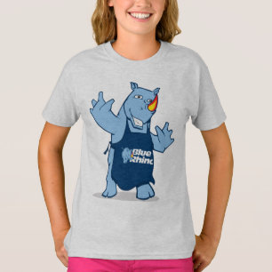 T-shirt Les Filles du Rhino bleu
