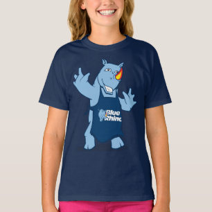 T-shirt Les Filles du Rhino bleu