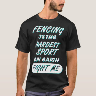 T-shirt Les filles en clôture les femmes ma chérie