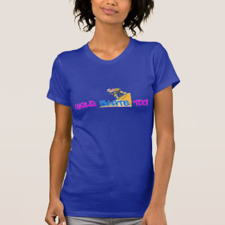 T-shirt Les filles font du skate aussi ! - T Shirt Skatebo