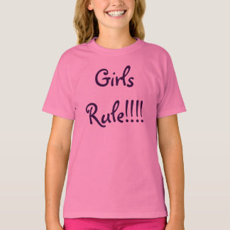 T-shirt Les filles gouvernent ! ! ! !
