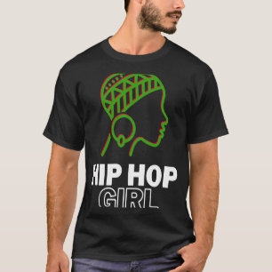 T-shirt Les Filles Hip hop Peuvent Rapper Et Cracer Aussi