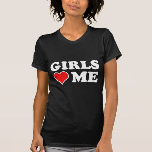 T-shirt Les filles m'aiment