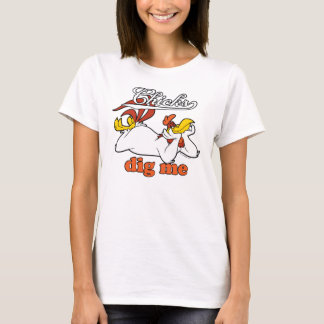 T-shirt Les filles me creusent