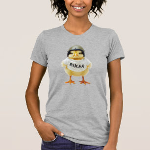 T-shirt Les filles motardes unies, femme motard drôle