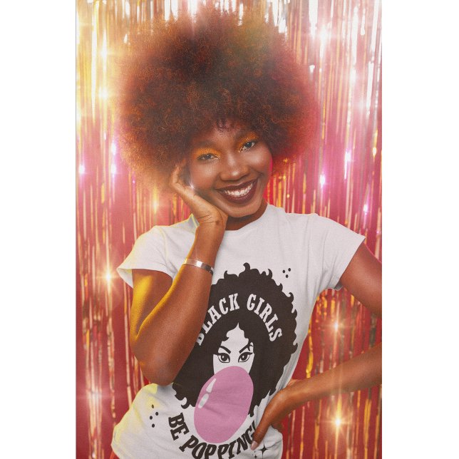 T-shirt Les Filles Noires Peuvent Être Mignonnes (Big glow-up energy with every step—this tee pops on sight.)