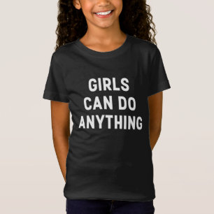 T-Shirt LES FILLES PEUVENT TOUT FAIRE