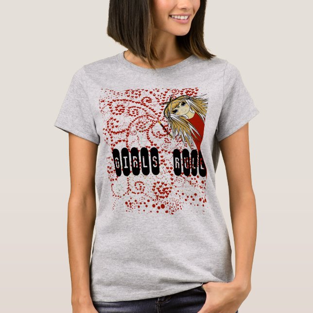T-shirt Les Filles Règnent (Devant)