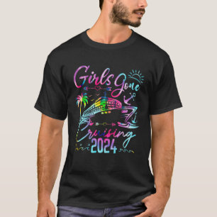 T-shirt Les filles sont parties à la croisière 2024 Les fi