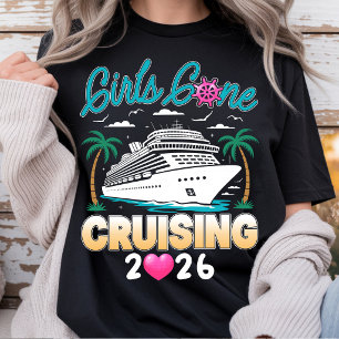T-shirt Les filles sont parties en croisière 2026 Amies as